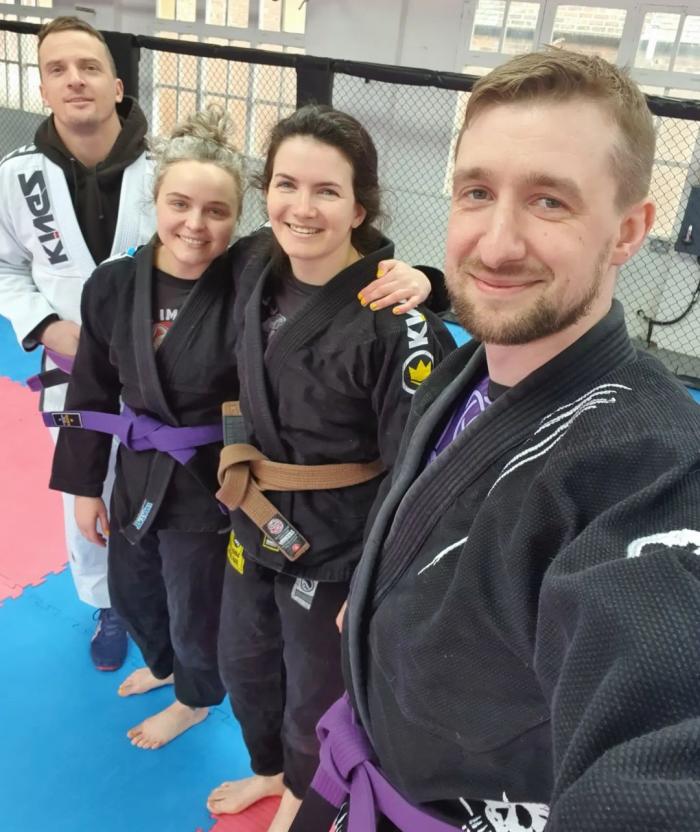 Purple belt · March 27, 2022 · Promoted by Caz Grayson