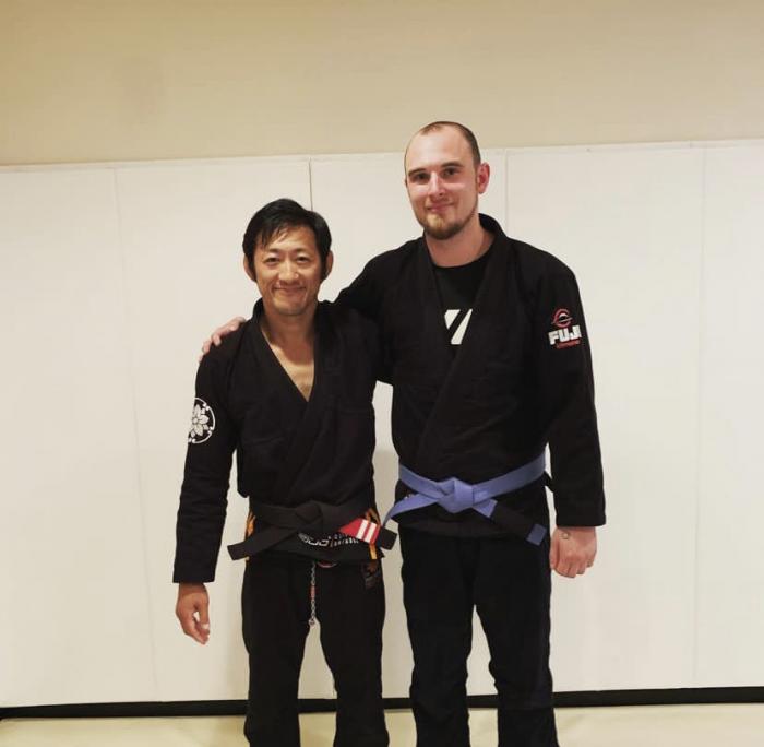 Blue belt · September 3, 2019 · Promoted by Keisuke Andrew