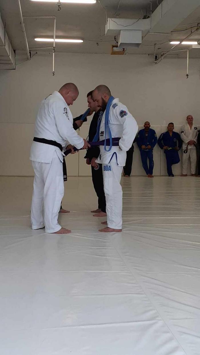 Purple belt promotion 2022-08-14