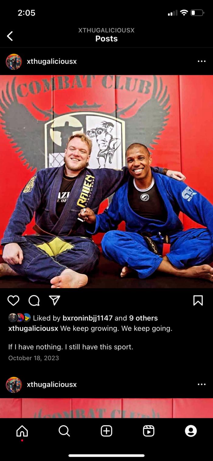 Brown belt · April 15, 2023 · Promoted by Andre Terrencio