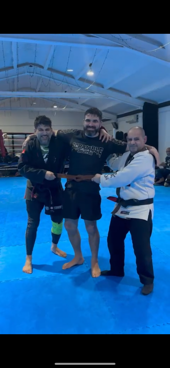 Brown belt · December 19, 2023 · Promoted by Darius Kumana