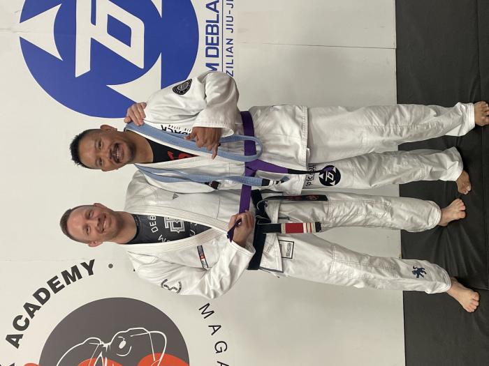 Purple belt · December 23, 2023 · Promoted by Sean Stoopman