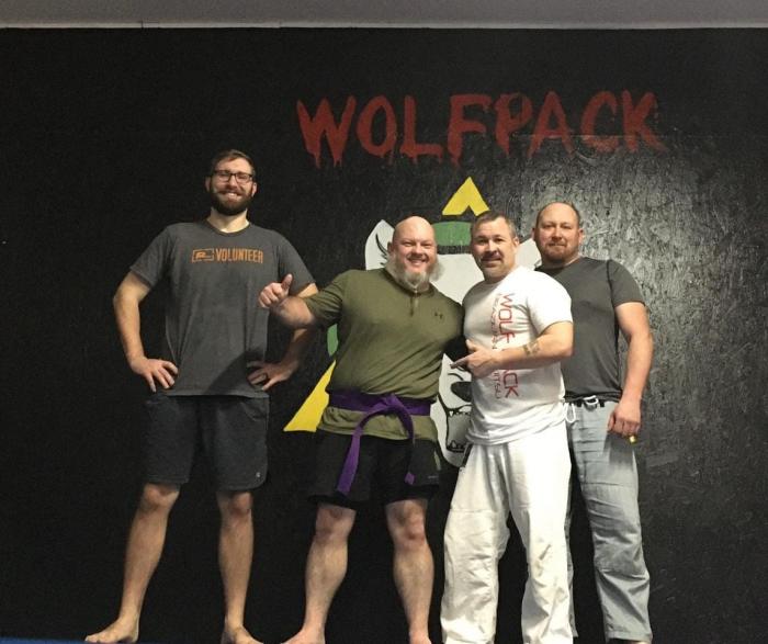 Purple belt · April 8, 2020 · Promoted by Jeremy Booth