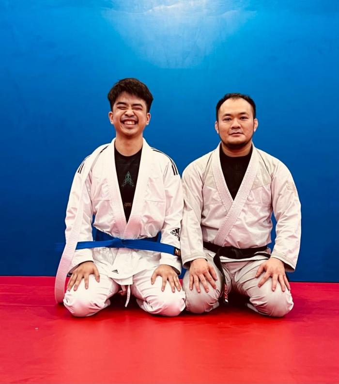 Blue belt · December 14, 2023 · Promoted by Fransino Tirta