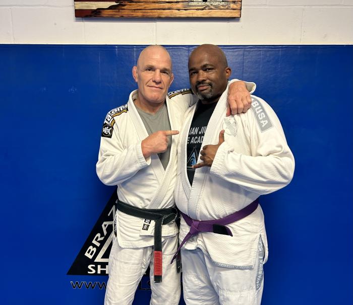 Purple belt · August 29, 2023 · Promoted by Bill Scott