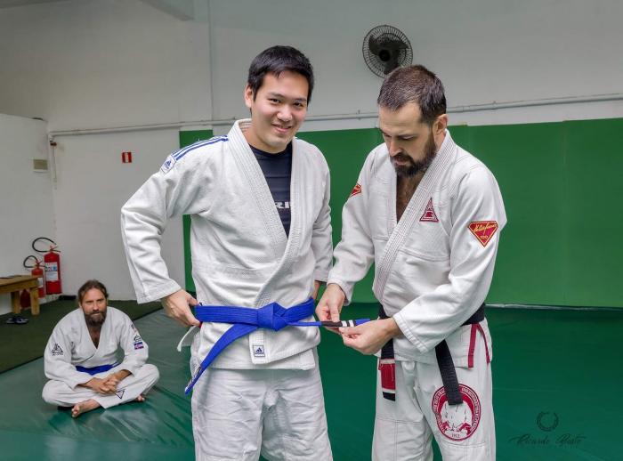 Blue belt · December 16, 2016 · Promoted by Carlos Andreucci