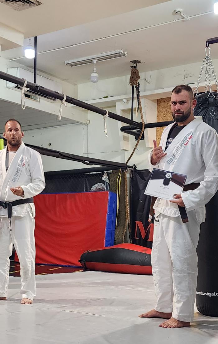 Brown belt · October 4, 2023 · Promoted by Rami Abuhav