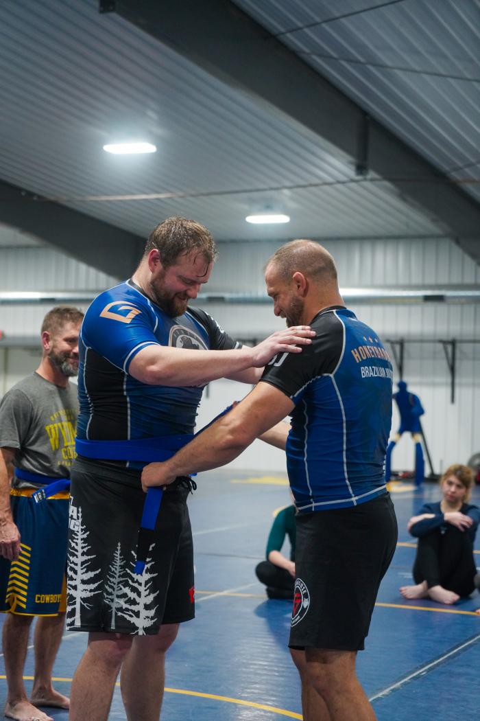 Blue belt · December 29, 2023 · Promoted by Will Grundhauser