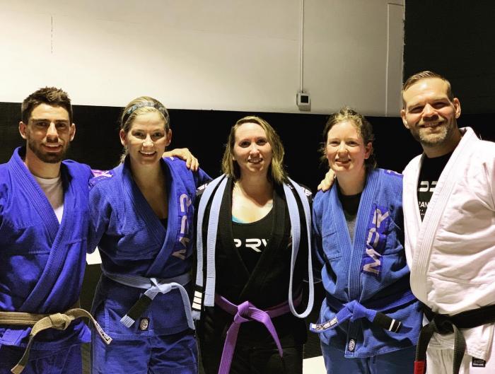 Purple belt · September 12, 2019 · Promoted by Erik Purcell
