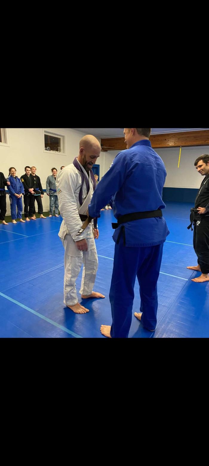 Brown belt · December 21, 2021 · Promoted by Dave Rothwell