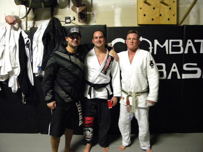 2011 Black Belt promotion; sharing the biggest accomplishment of my life with my brother and coach!