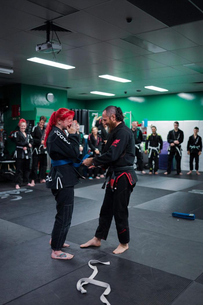 Blue belt · December 13, 2020 · Promoted by Shannan Landy