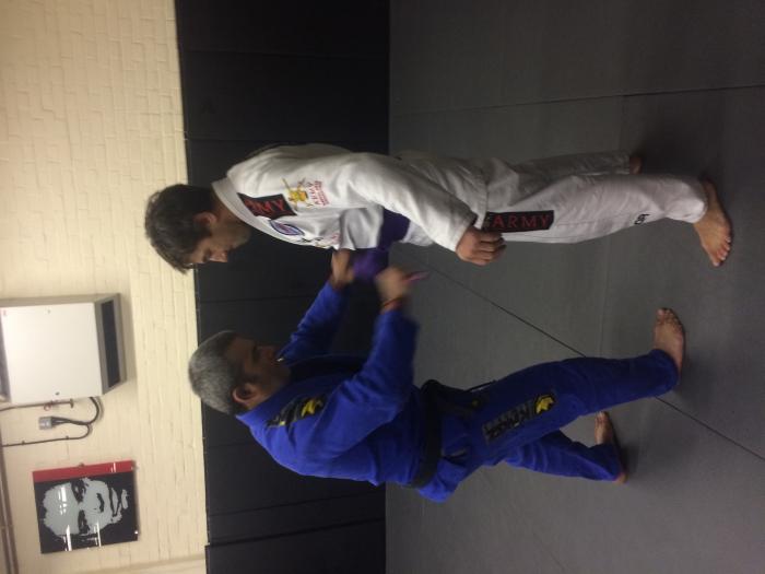 Purple belt · January 13, 2016 · Promoted by Alain Pozo