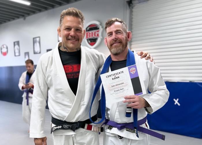 Purple belt · January 13, 2024 · Promoted by Renato Sobral