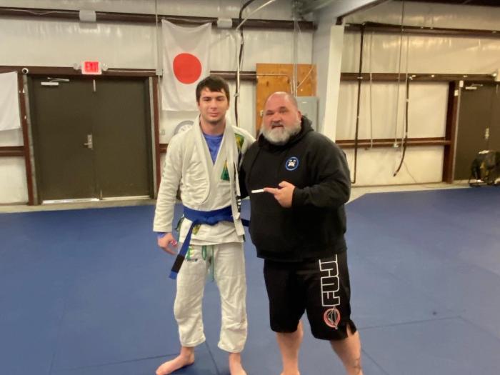 Blue belt · January 1, 2024 · Promoted by Chris Popdan