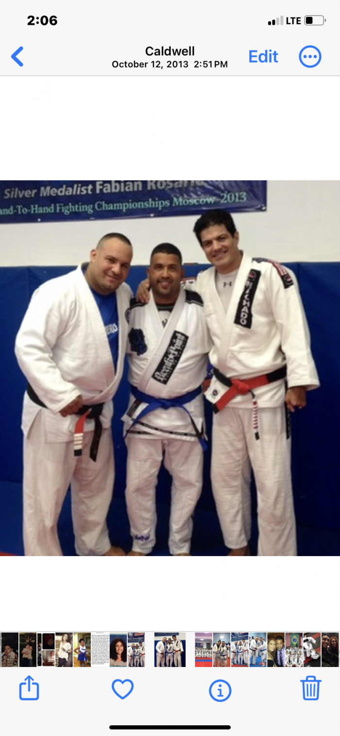 Blue belt · October 14, 2013 · Promoted by Johnny Guerrero