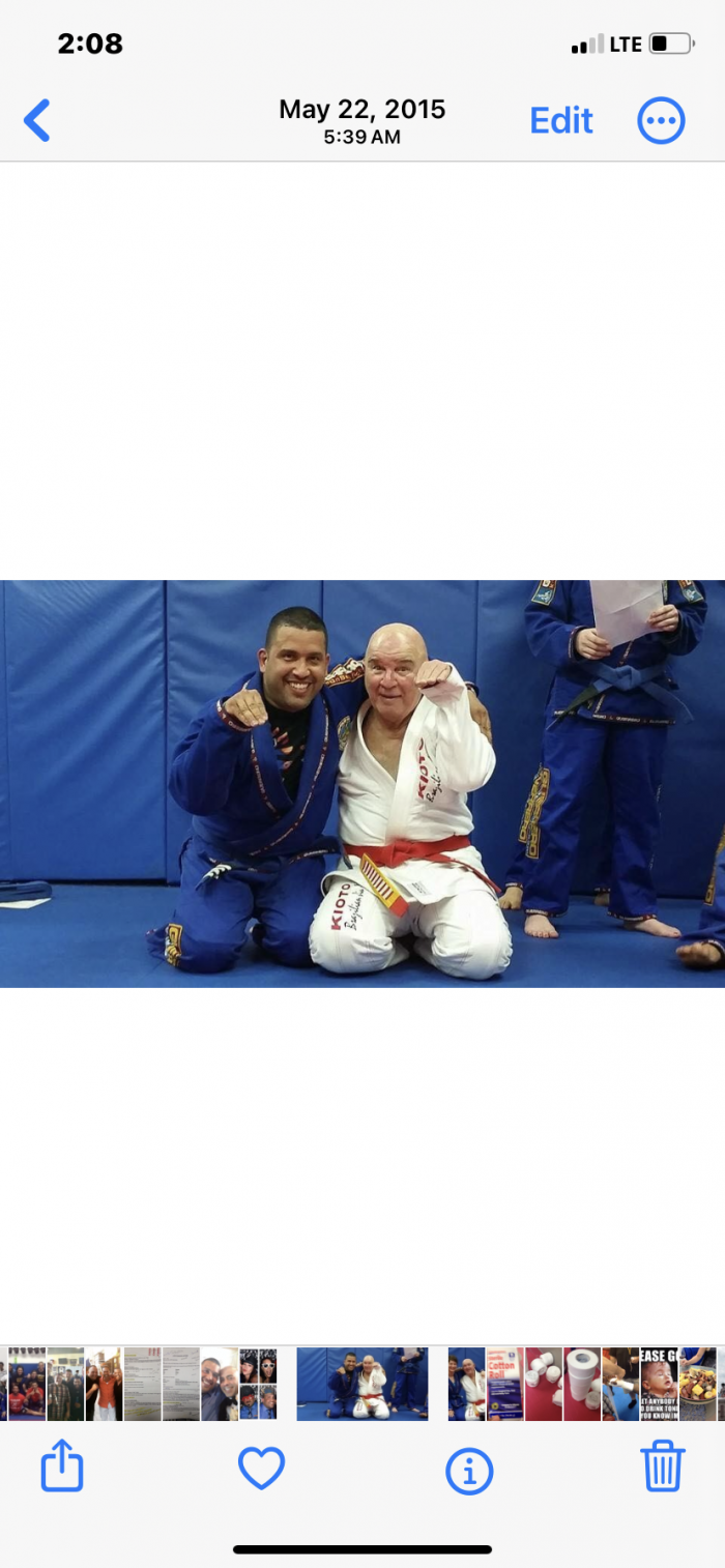 Blue belt · October 14, 2013 · Promoted by Johnny Guerrero