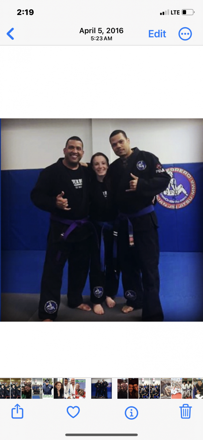 Purple belt · April 14, 2016 · Promoted by Johnny Guerrero