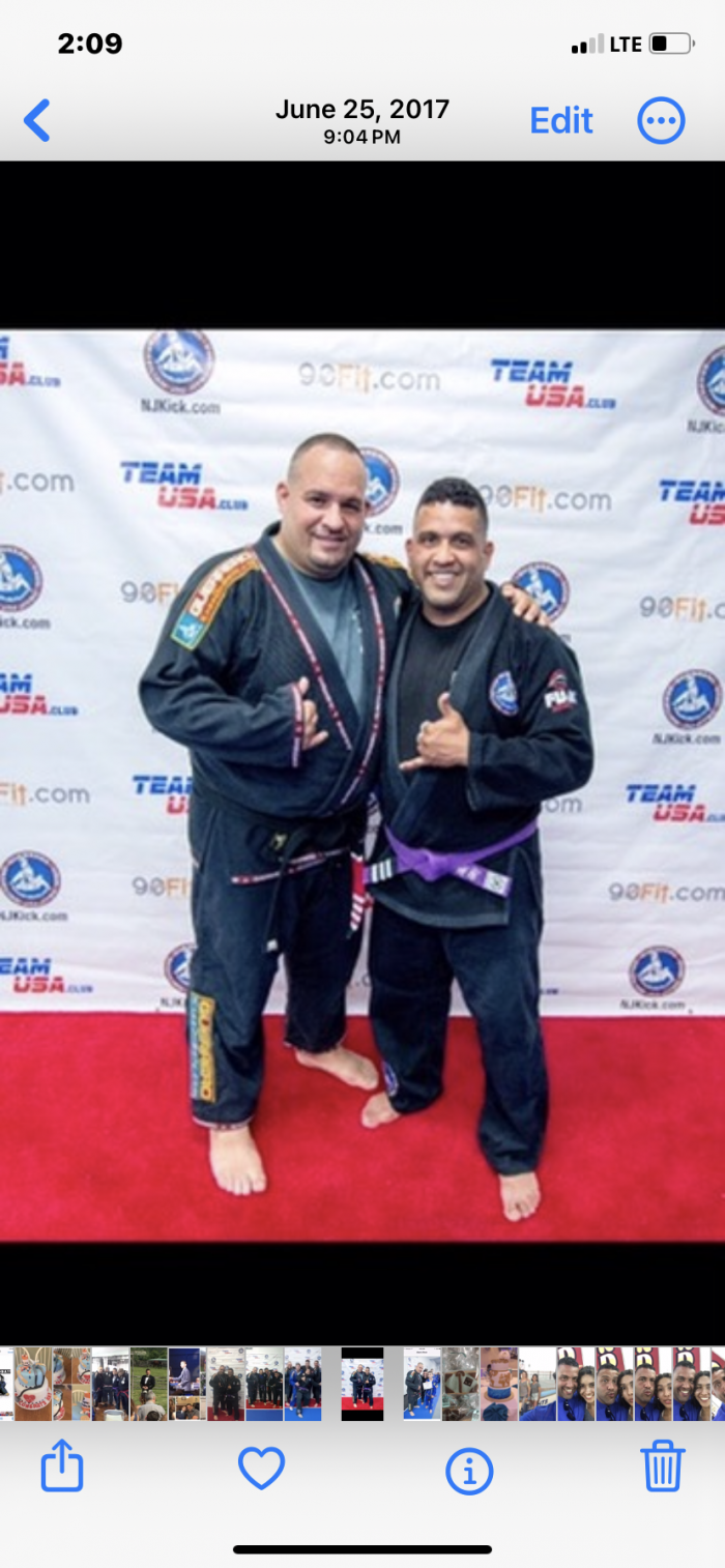 Purple belt · April 14, 2016 · Promoted by Johnny Guerrero