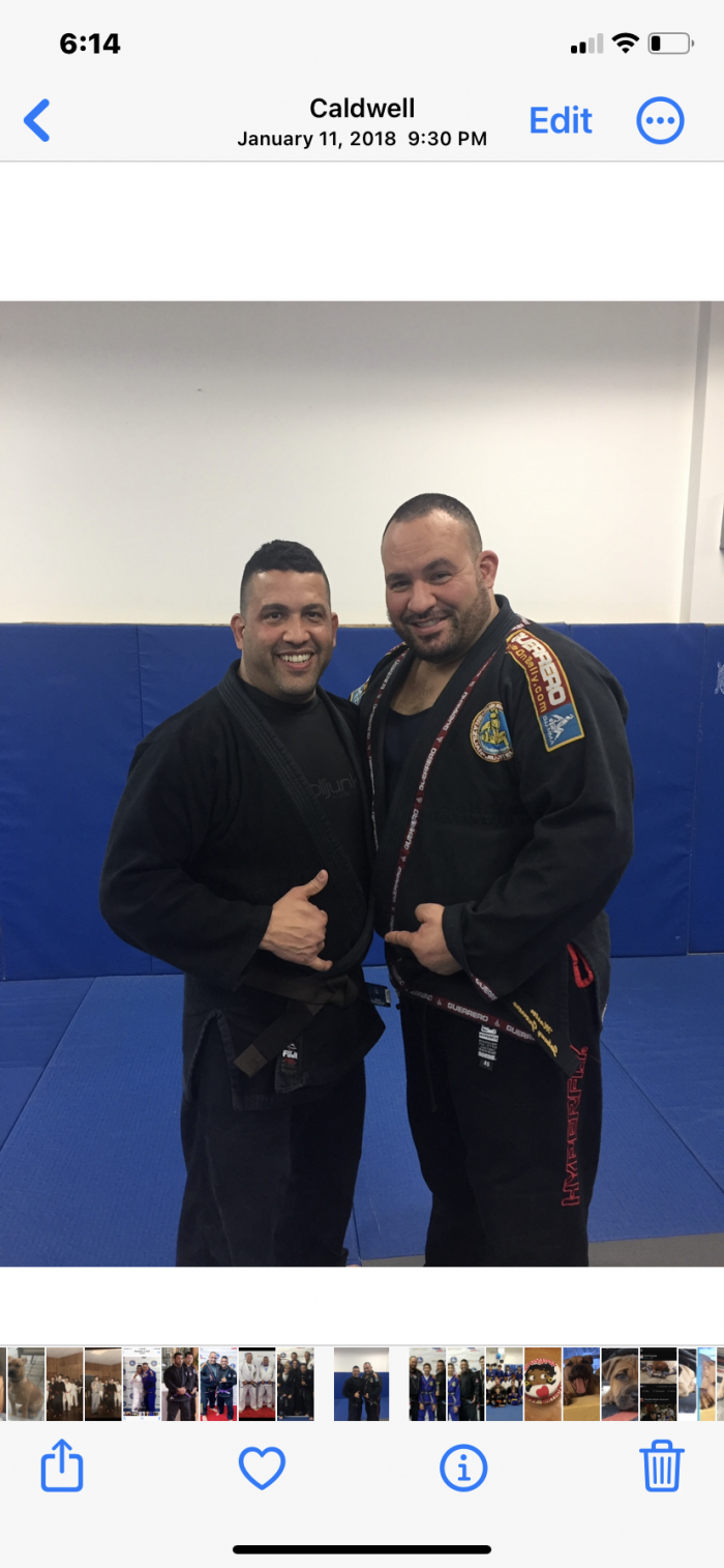Brown belt · February 3, 2019 · Promoted by Johnny Guerrero