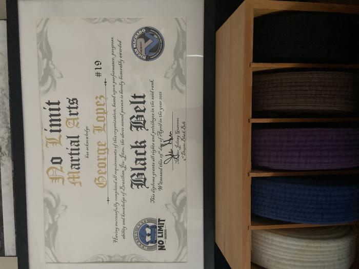 Black belt · April 29, 2021 · Promoted by Johnny Guerrero