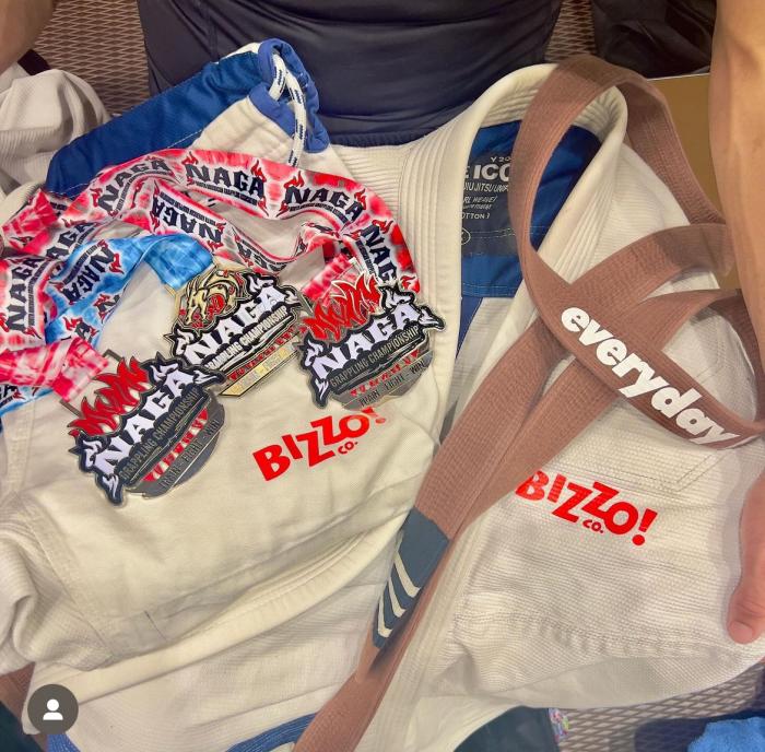 Brown belt · November 14, 2021 · Promoted by Valdir Kabeza Linhares