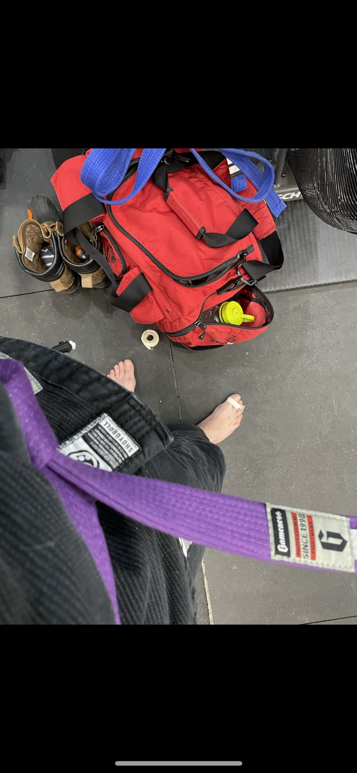 Purple belt · March 8, 2022 · Promoted by Hayden Martz