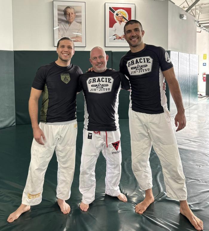 Brian Ortega and Rener Gracie 2023