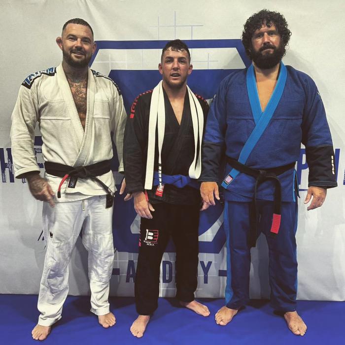 Blue belt · August 21, 2023 · Promoted by Tom Blackledge