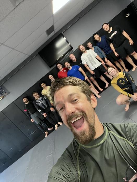 After class selfie
