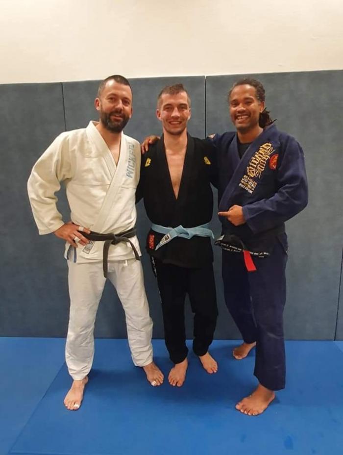 Blue belt · September 14, 2019 · Promoted by David Pierre-Louis