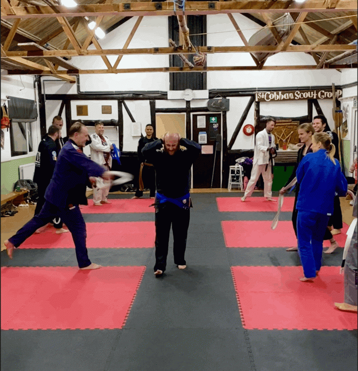 Blue belt · November 8, 2021 · Promoted by Martin Hollis