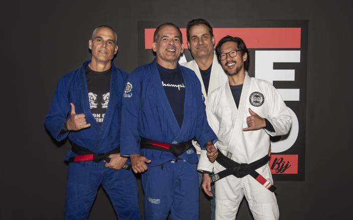 Right after my black belt promotion at South Bay Carlson Gracie