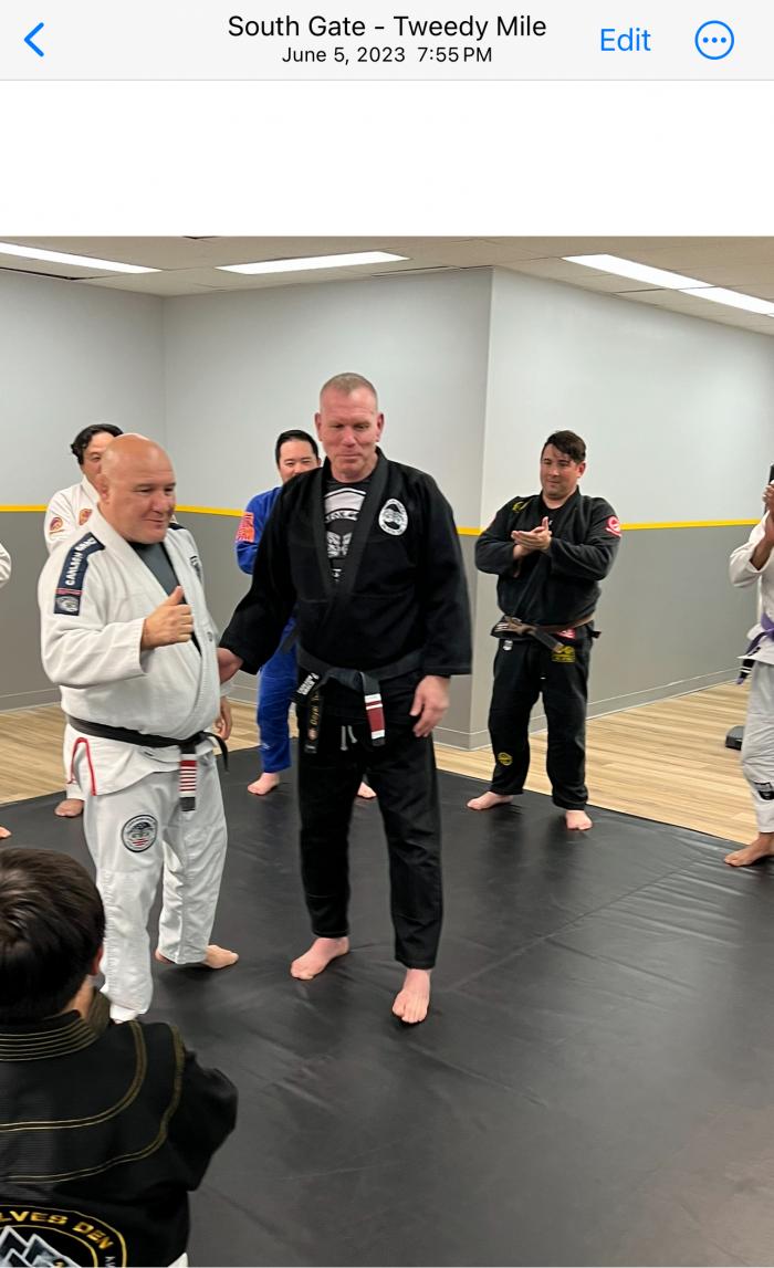 Black belt 1st degree · June 5, 2023 · Promoted by Carlson Gracie Jr.