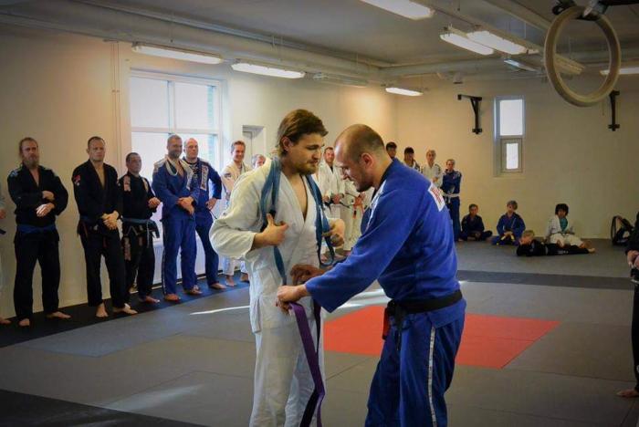 Purple belt · May 22, 2015 · Promoted by Raimo Posti