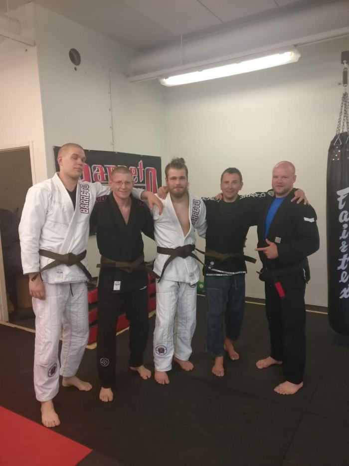 Brown belt · May 23, 2018 · Promoted by Tuomas Vaskisalmi
