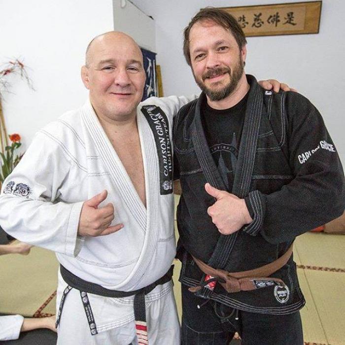 Brown belt · April 26, 2014 · Promoted by Carlson Gracie Jr