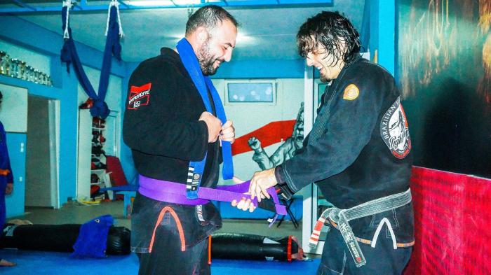 Purple belt · June 25, 2017 · Promoted by Aris