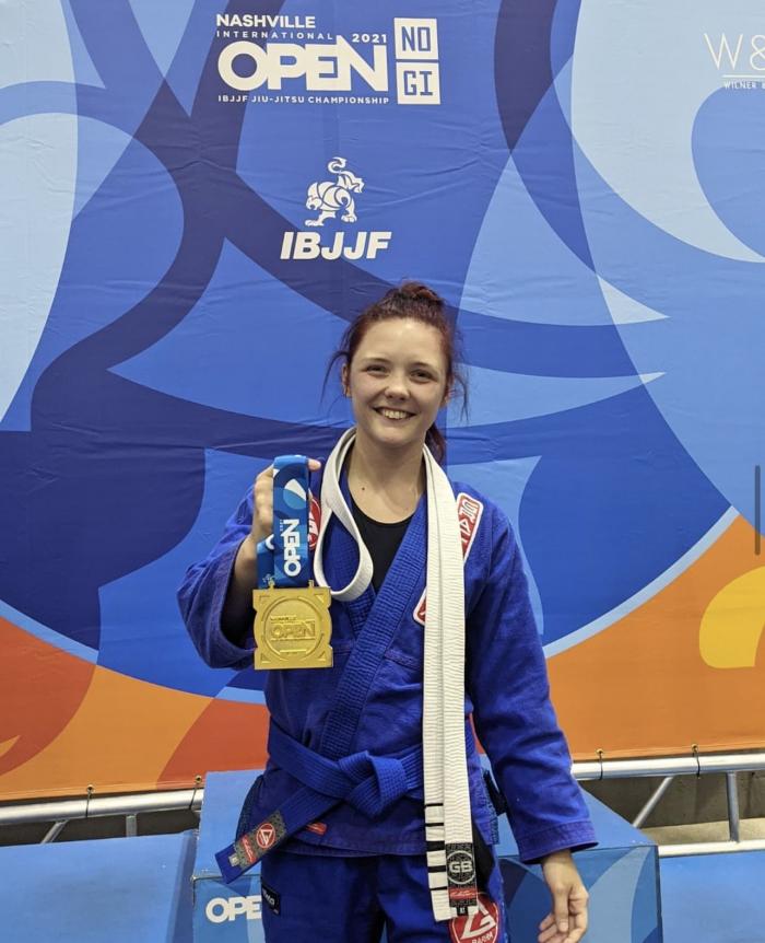 Blue belt · October 23, 2021 · Promoted by Cole