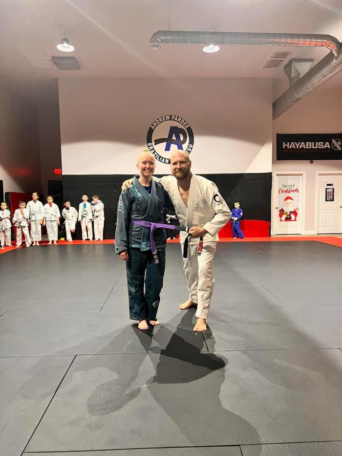 Purple belt · April 15, 2023 · Promoted by Andrew Pardee