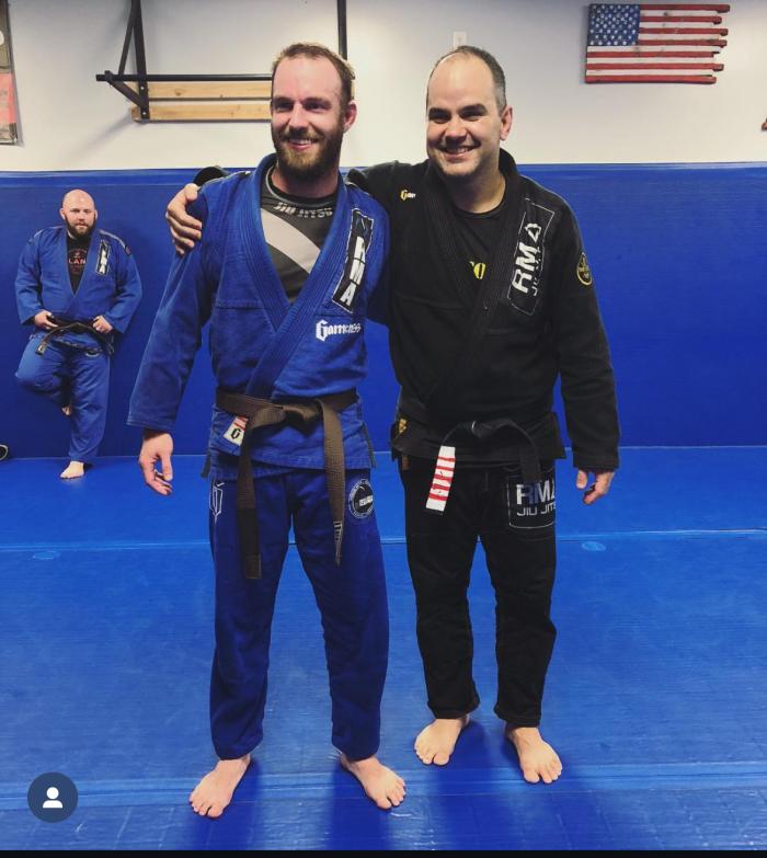 Brown belt · October 31, 2018 · Promoted by Marcelo Ribeiro