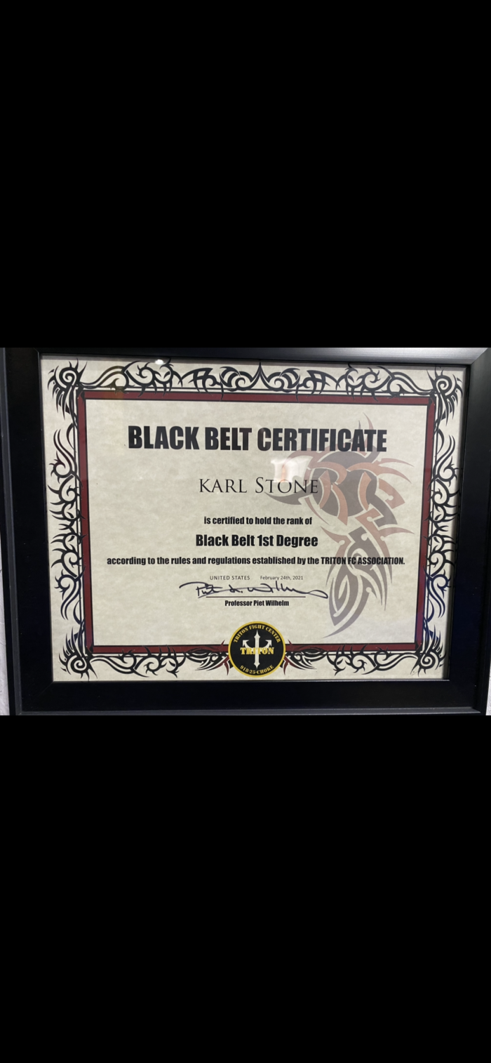 White belt · December 19, 2006