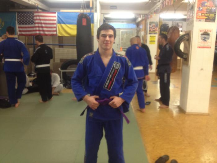 Purple belt · December 21, 2013 · Promoted by Renato Migliaccio