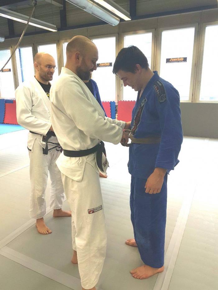 Brown belt · April 15, 2017 · Promoted by Renato Migliaccio