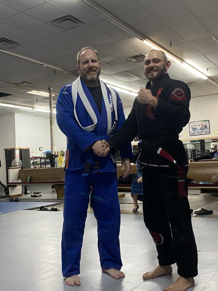 Blue belt · January 11, 2024 · Promoted by Jarred Morris