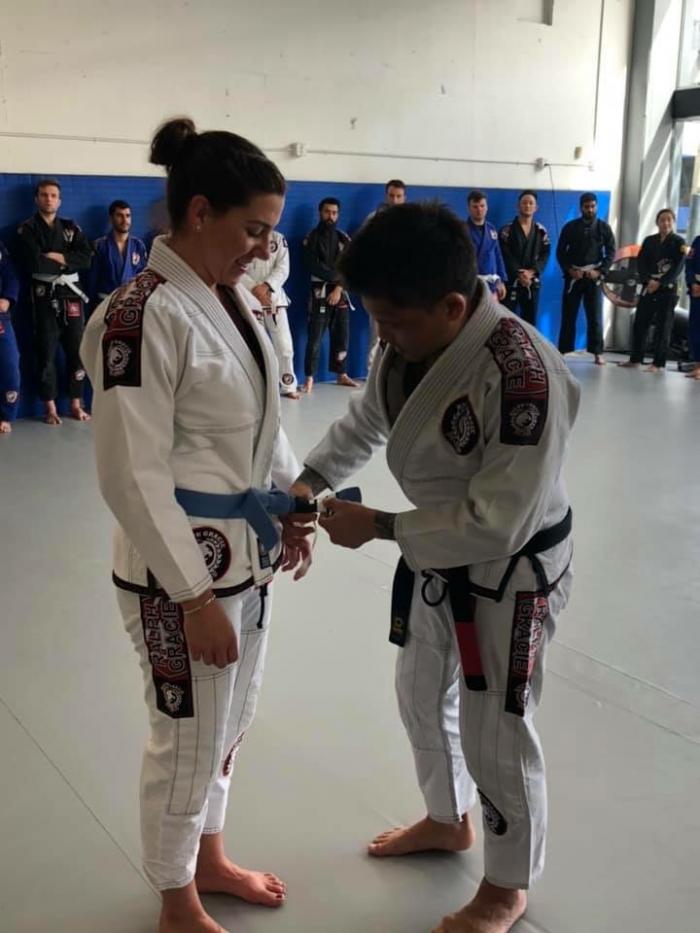 Blue belt · June 25, 2017 · Promoted by Renzo Gracie PA
