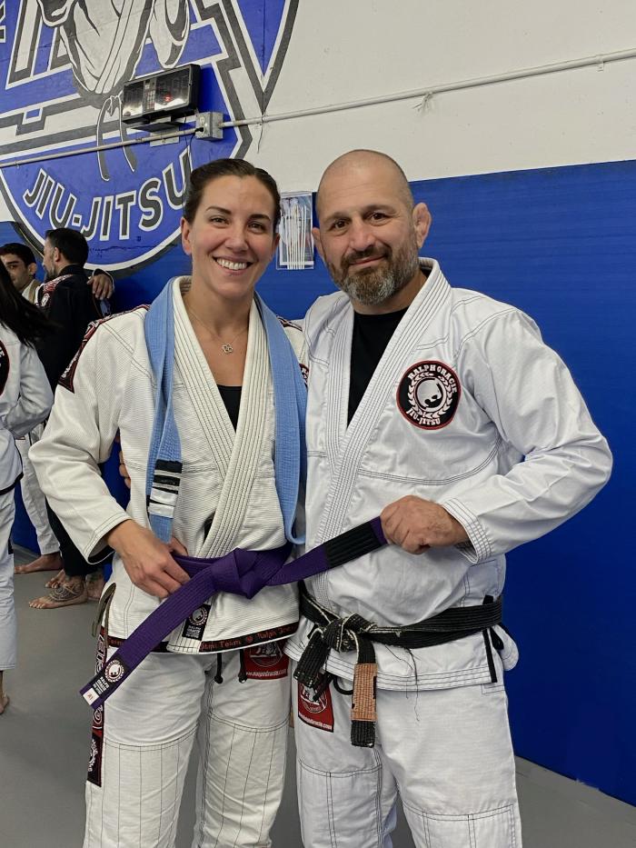 Purple belt · December 3, 2022 · Promoted by Ralph Gracie