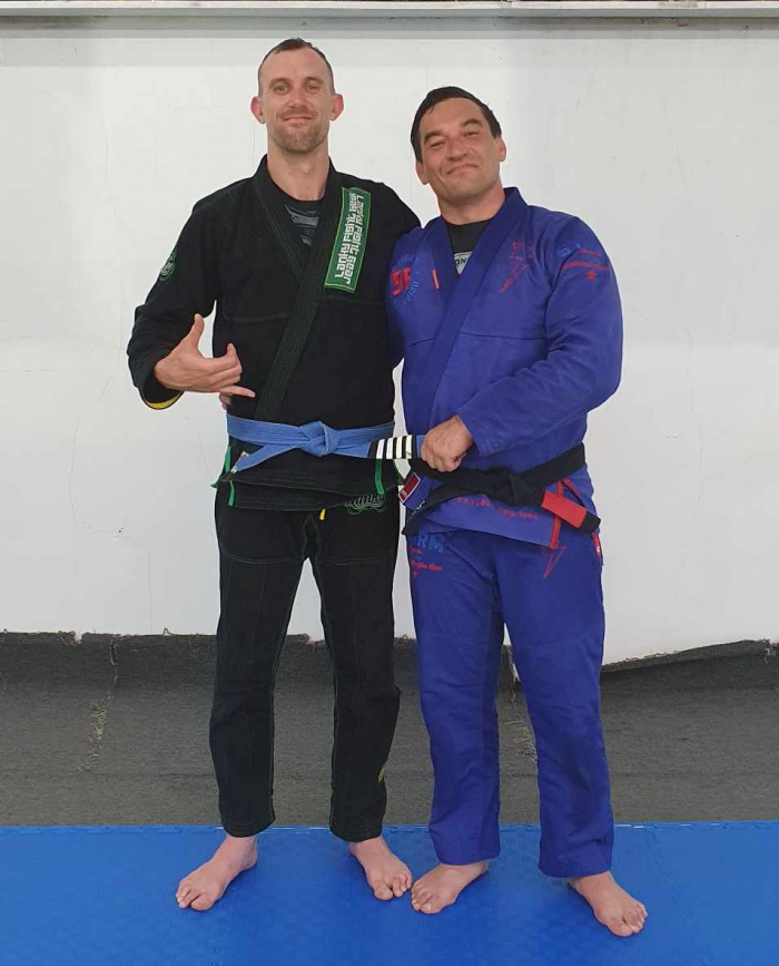 Blue belt · October 10, 2020 · Promoted by Jaron Vince
