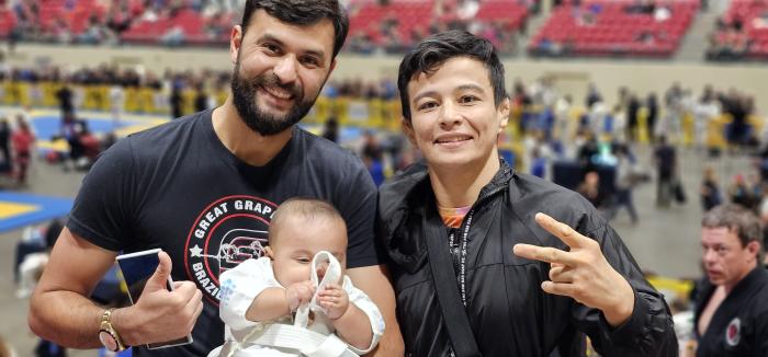 With João Miyao at Charlotte Open 2023