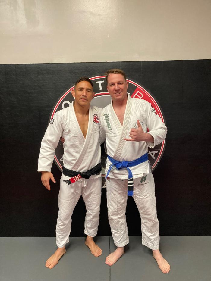 Blue belt · June 1, 2022 · Promoted by Nestor Bayot